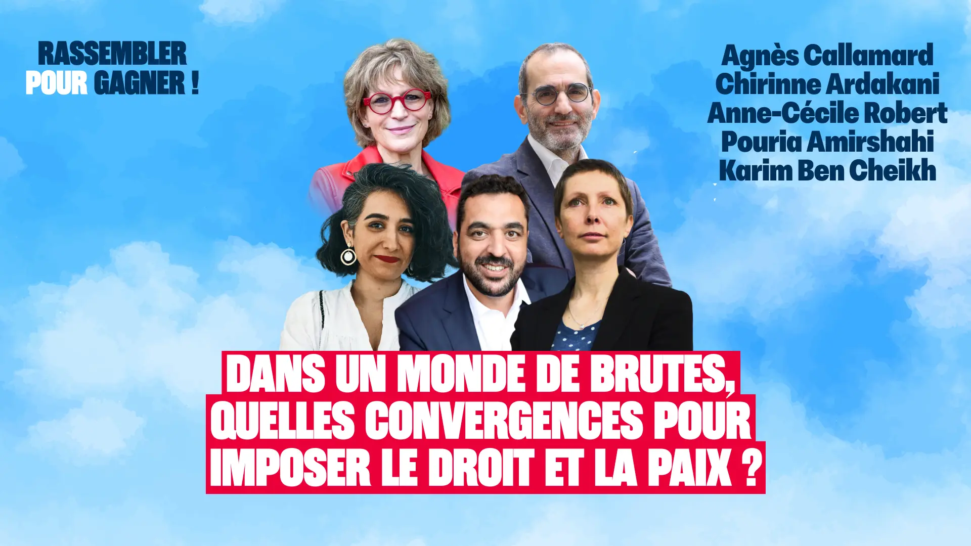 Dans un monde de brutes, quelles convergences pour imposer le droit et la paix ?